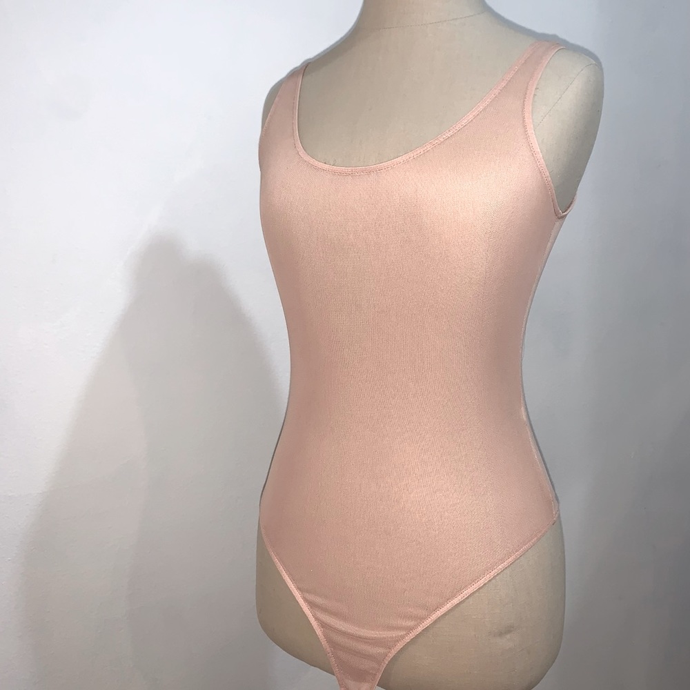 Blush Mesh Bodysuit
